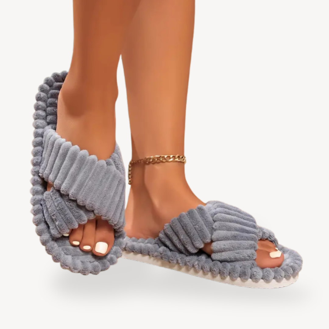 Plush Velvet Indoor Slipper Shoes