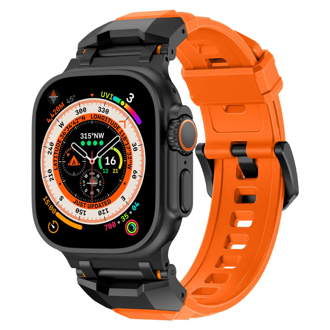 Flexible Rubber Strap For Apple Watch