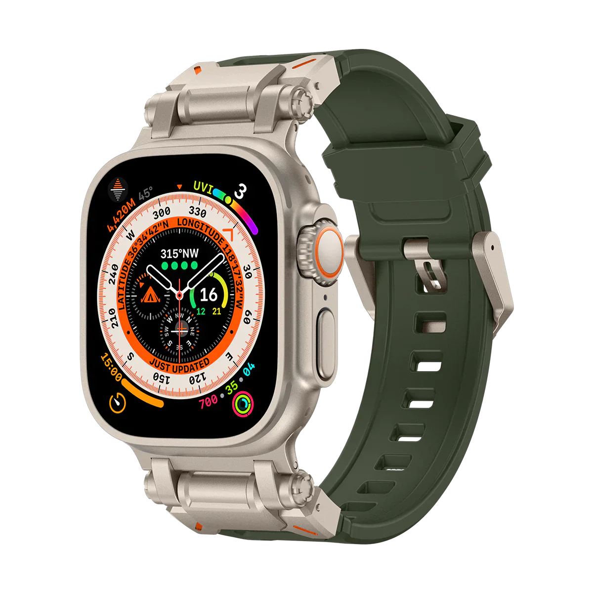 Strong Stainless Steel Apple Watch Strap