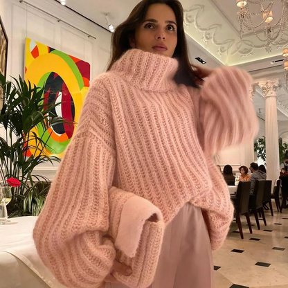 Soft Women's Classic Crew Neck Sweater