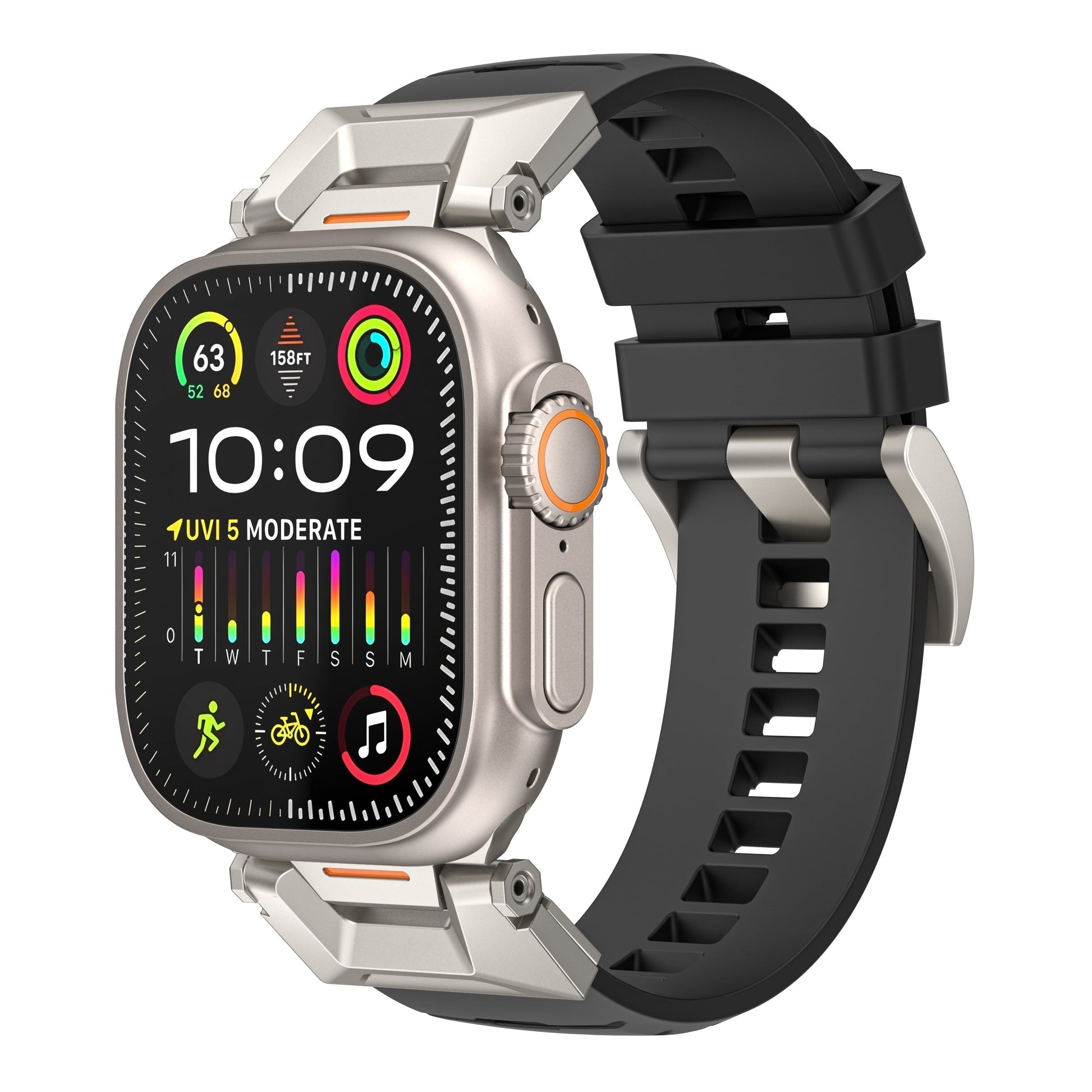Vibrant Silicone Apple Watch Band - OutfitLondon
