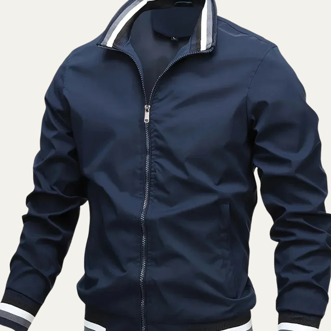 Men's Large Fit Parka Bomber Jacket