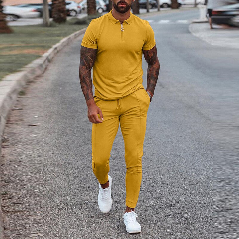 Cozy Relaxation Sweat Suit Casual Clothing