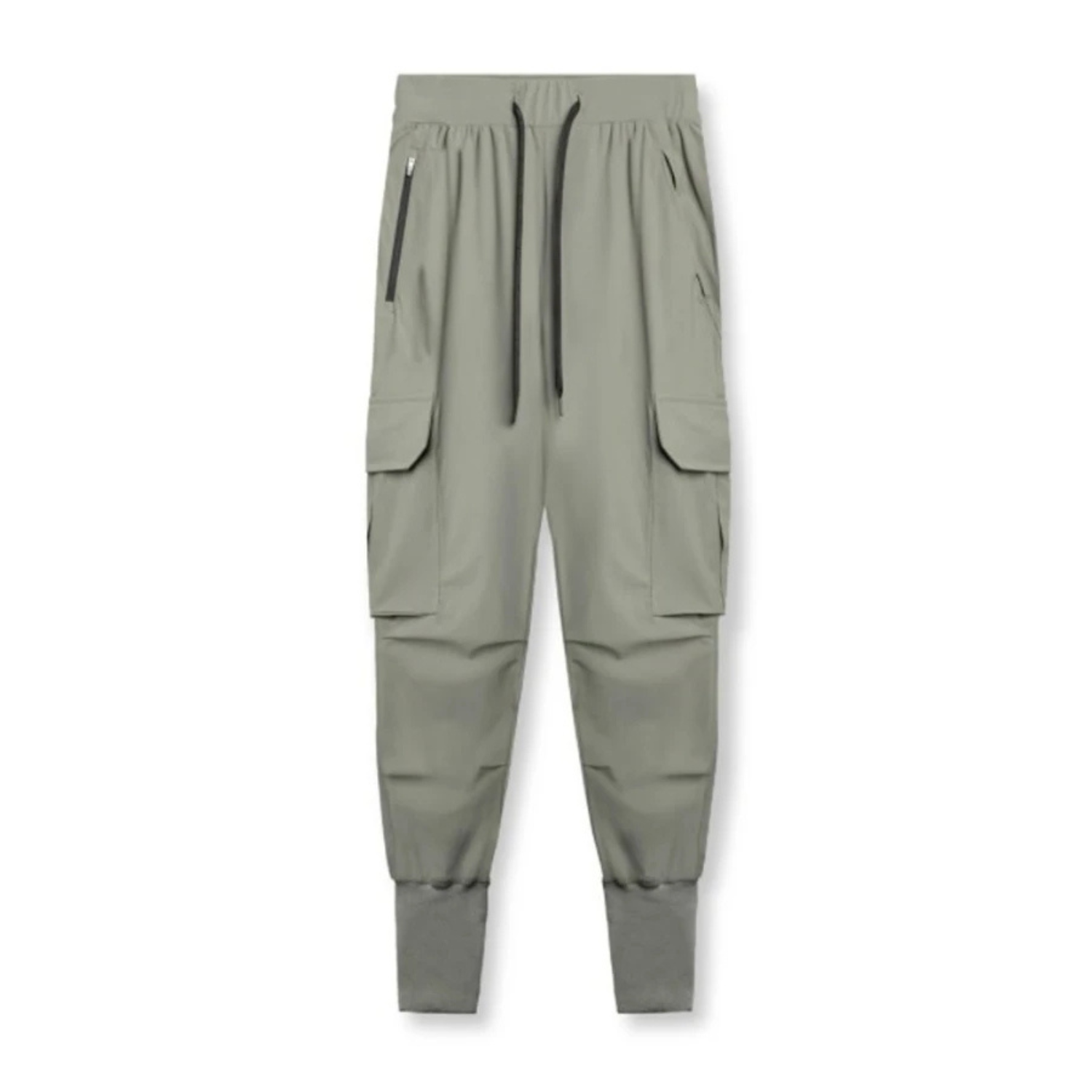 Relaxed Fit Mens Cargo Pants with Stretch Waist - OutfitLondon