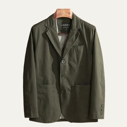 Classic Men's Slim Fit Blazer Jacket - OutfitLondon