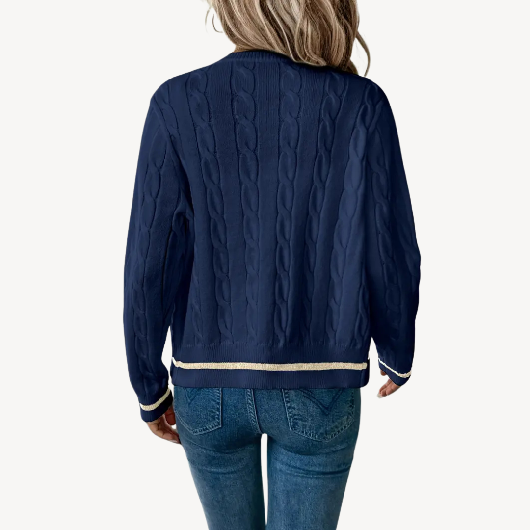 Soft Knit Crew Neck Sweater for Women