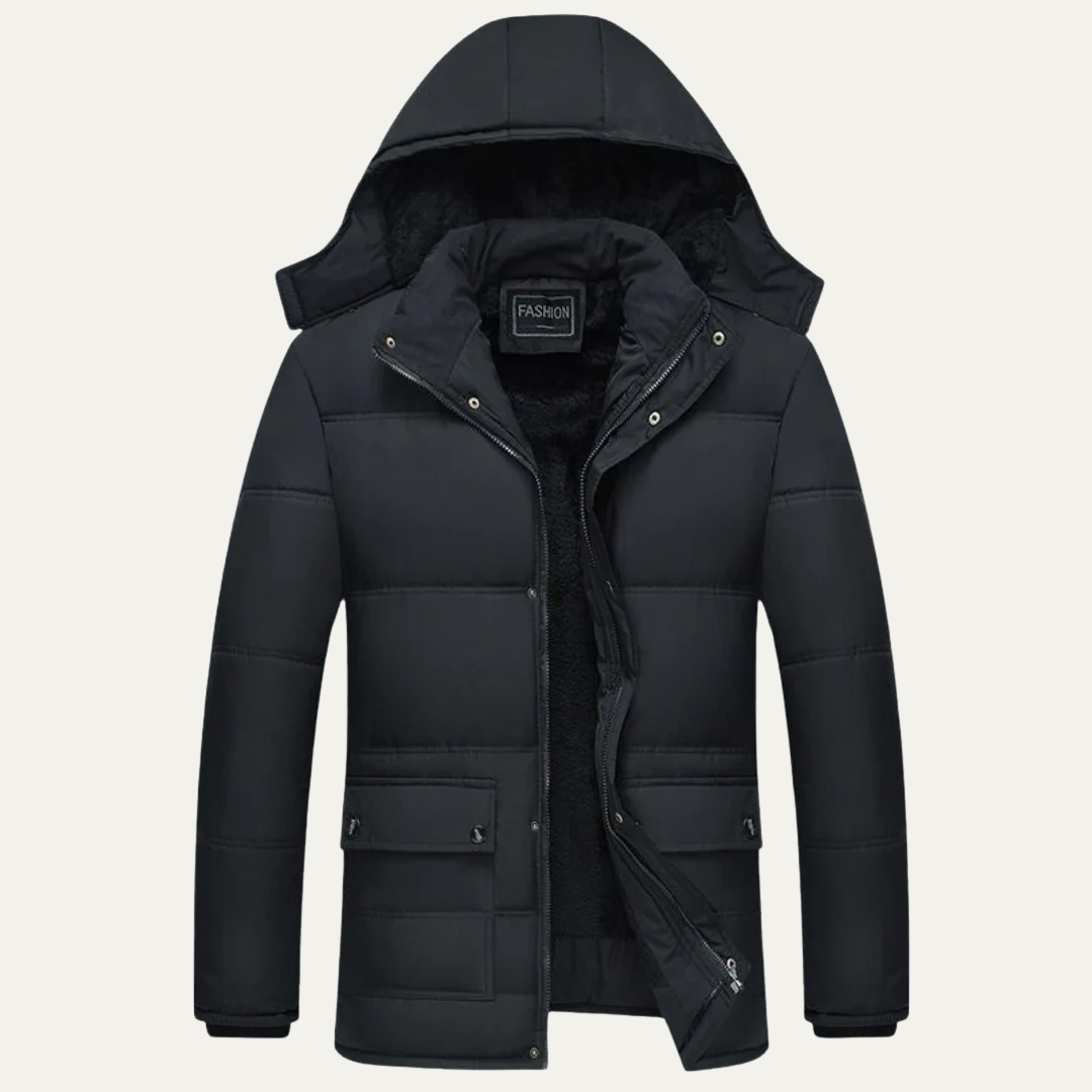 Warm Waterproof Insulated Men's Winter Parka Coat - OutfitLondon