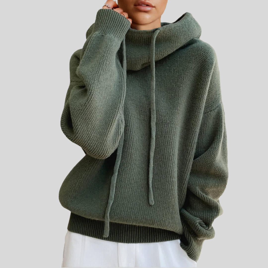 Warm Fleece Hooded Sweatshirt - OutfitLondon