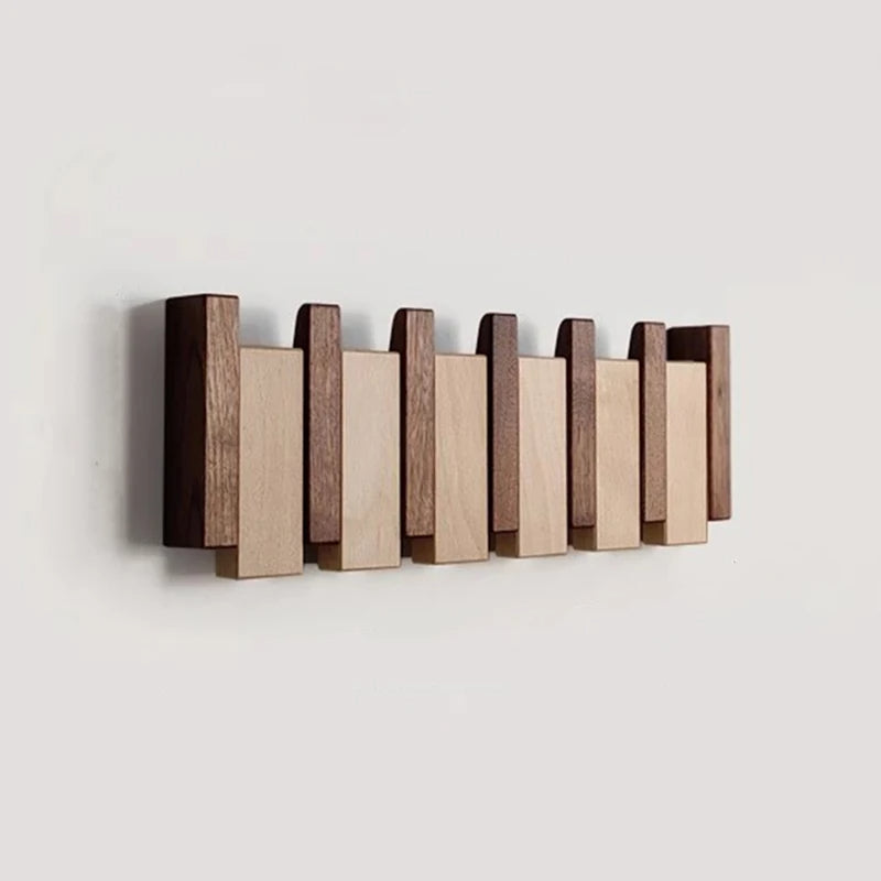 Traditional Wooden Coat Rack - Space Saving Closet Storage - OutfitLondon