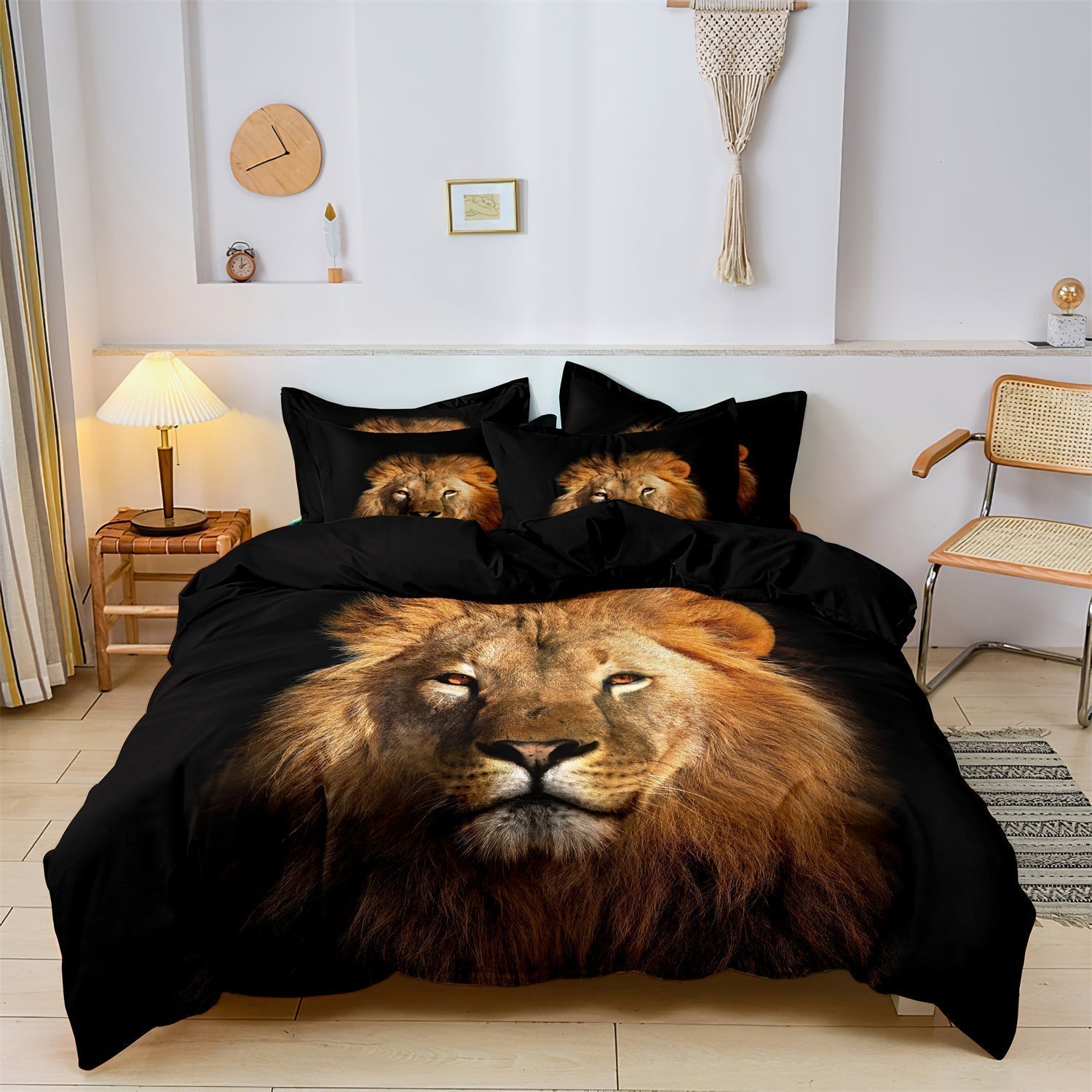 Safari Animal Print Bed Sheet Set - OutfitLondon