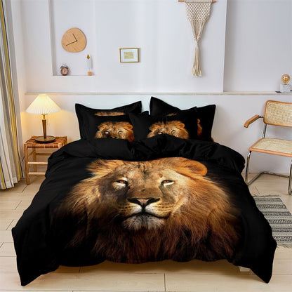 Safari Animal Print Bed Sheet Set - OutfitLondon