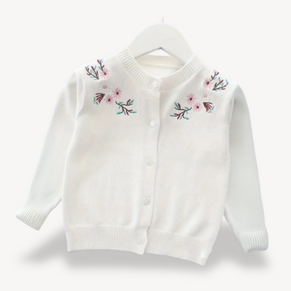 Cute Knit Button Cardigan for Kids - OutfitLondon