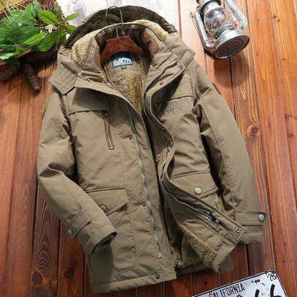 Waterproof Quilted Mens Outdoor Jacket