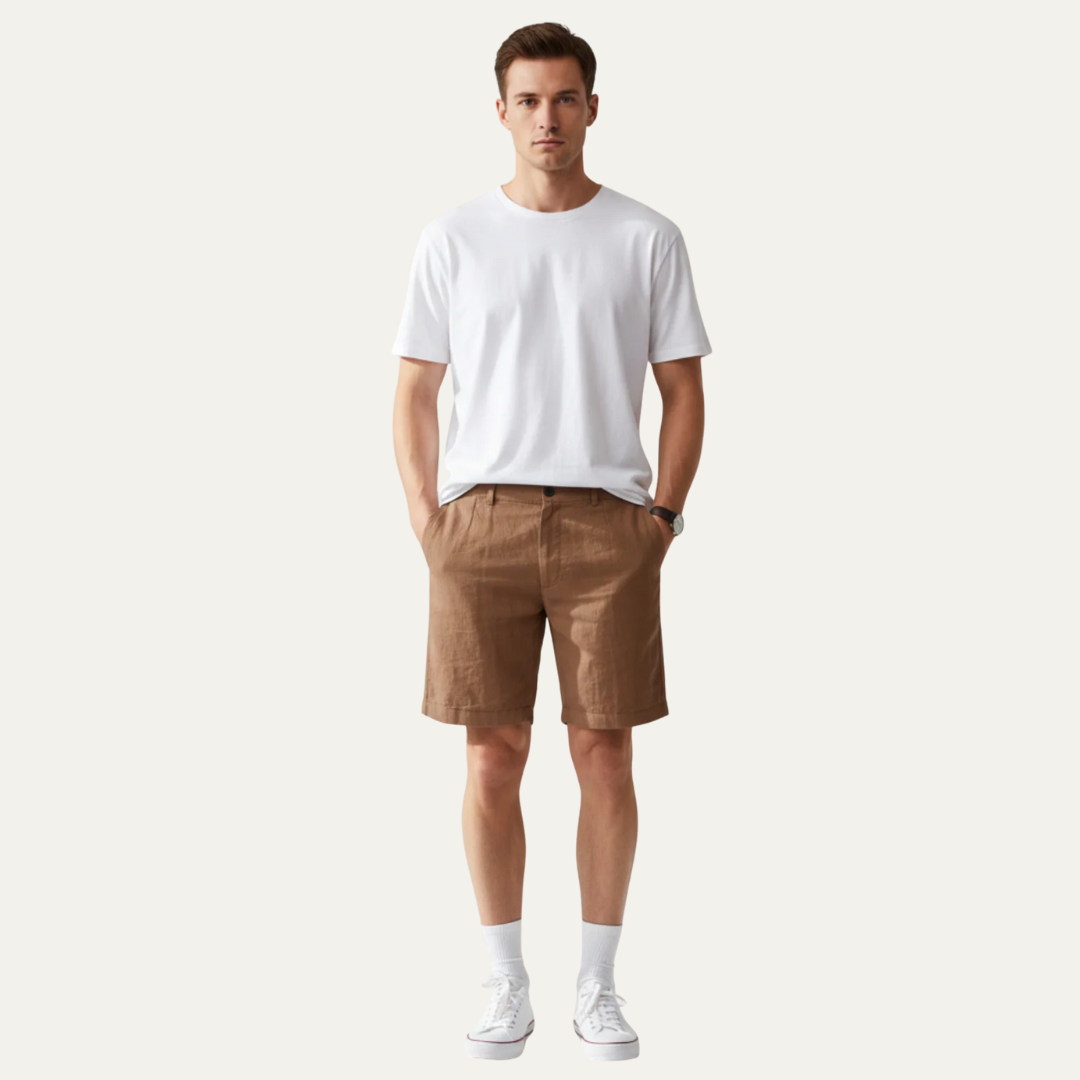 Slim Fit Men's Dress Shorts