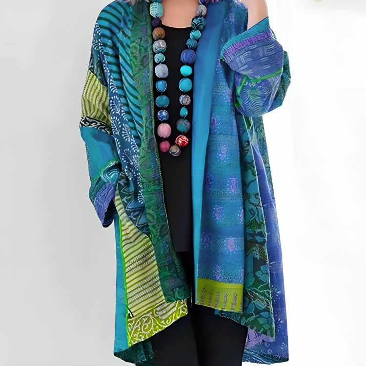 Elegant Women's Maxi Cardigan Dress - OutfitLondon
