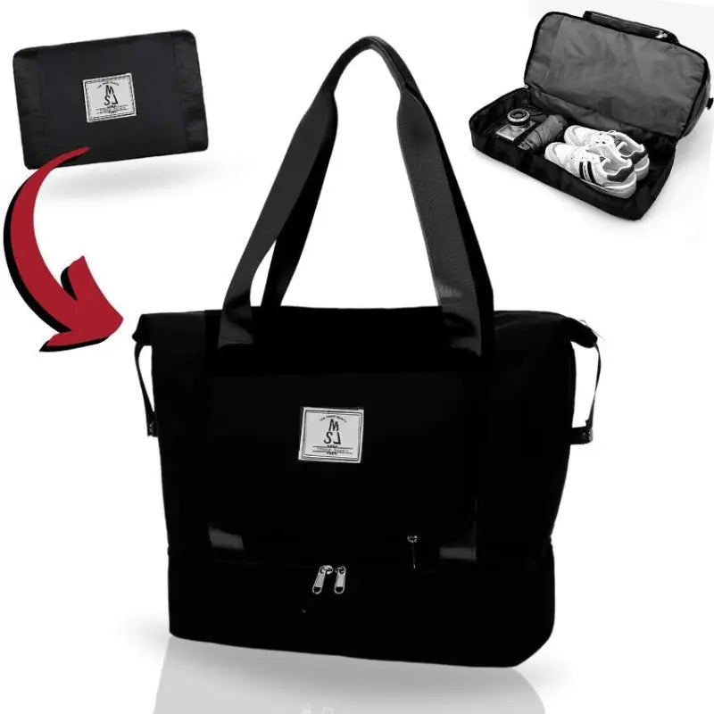 Compact Folding Travel Bag - Lightweight & Water Resistant - OutfitLondon