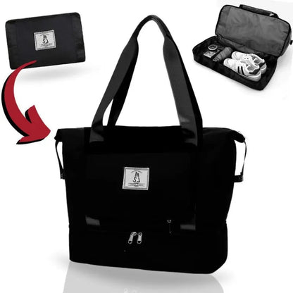 Compact Folding Travel Bag - Lightweight & Water Resistant - OutfitLondon