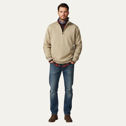 Men's Soft Premium Crew Neck Pullover Sweater