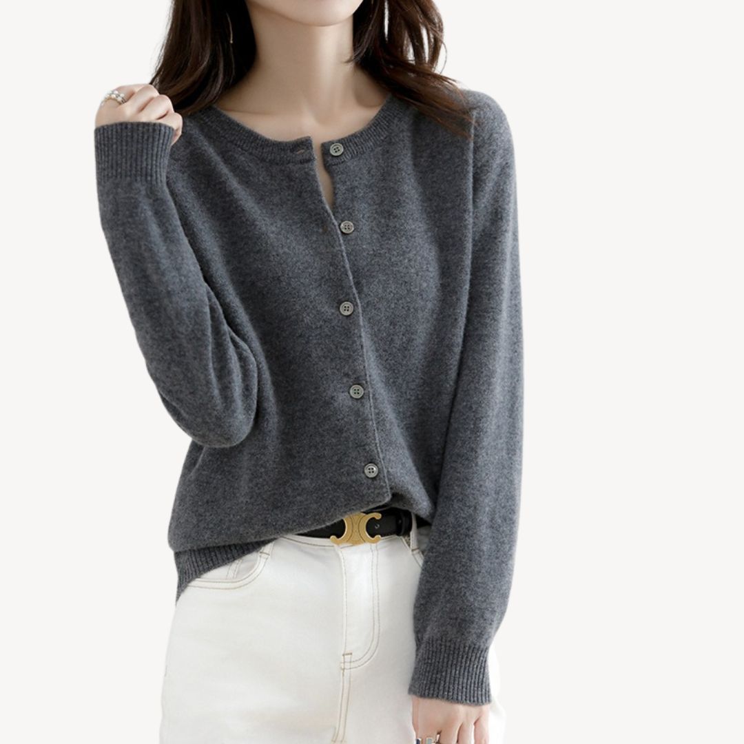 Ladies Soft Open Cardigan Sweater - OutfitLondon