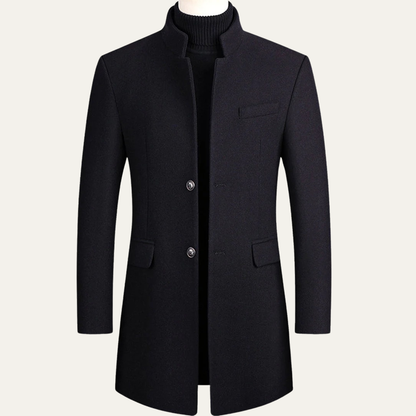 Classic Fit Overcoat for Men