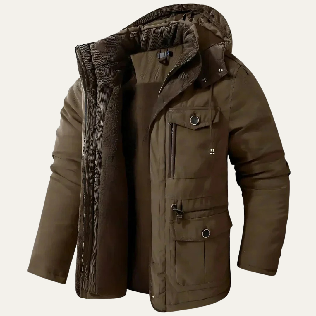 Men's Waterproof Insulated Jacket Parka
