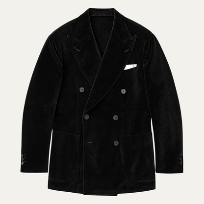 Luxurious Mens Velvet Formal Tuxedo Jacket - OutfitLondon