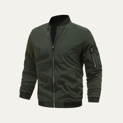 Men's Vintage Style Bomber Jacket