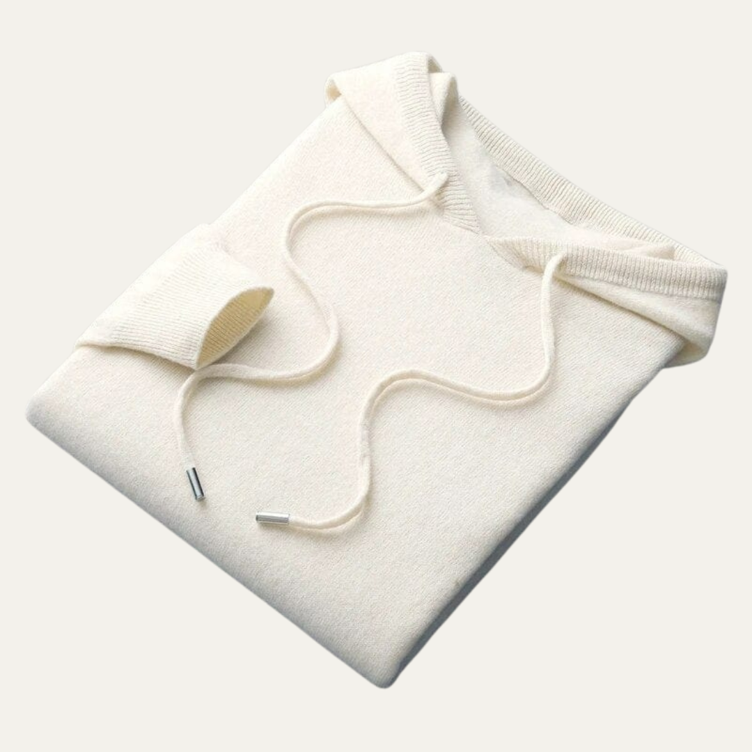 Men's Soft Knit Hoodie Sweater
