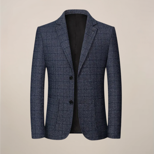 Classic Fit Checked Jacket - OutfitLondon