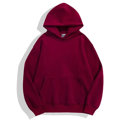 Comfortable Fleece Lined Hooded Sweatshirt