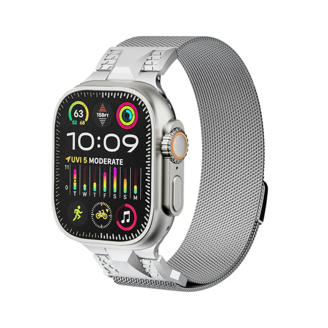 Strong Adjustable Apple Watch Metal Band