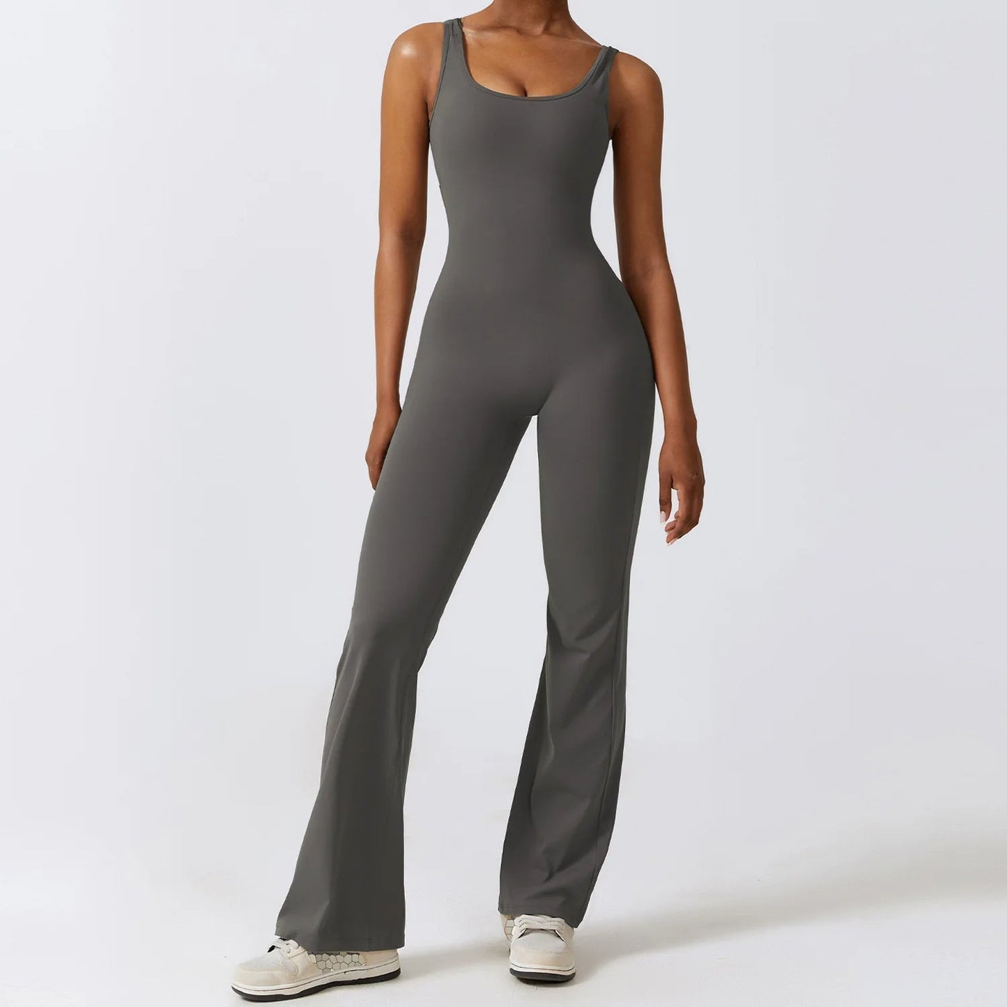Loose Fit Ladies Athletic Jumpsuit