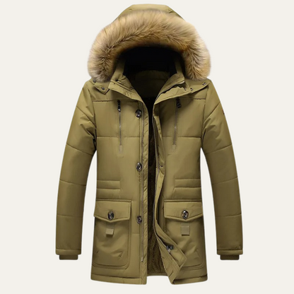 Waterproof Insulated Men's Winter Parka Coat
