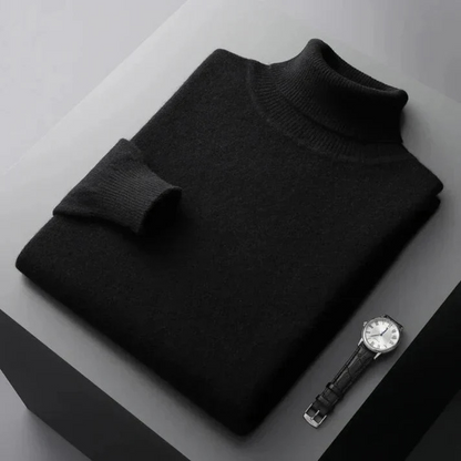 Thick Knit Crew Neck Men's Sweater