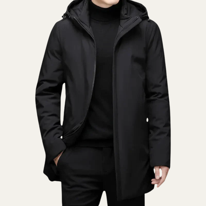Men's Waterproof Thermal Hooded Jacket - OutfitLondon