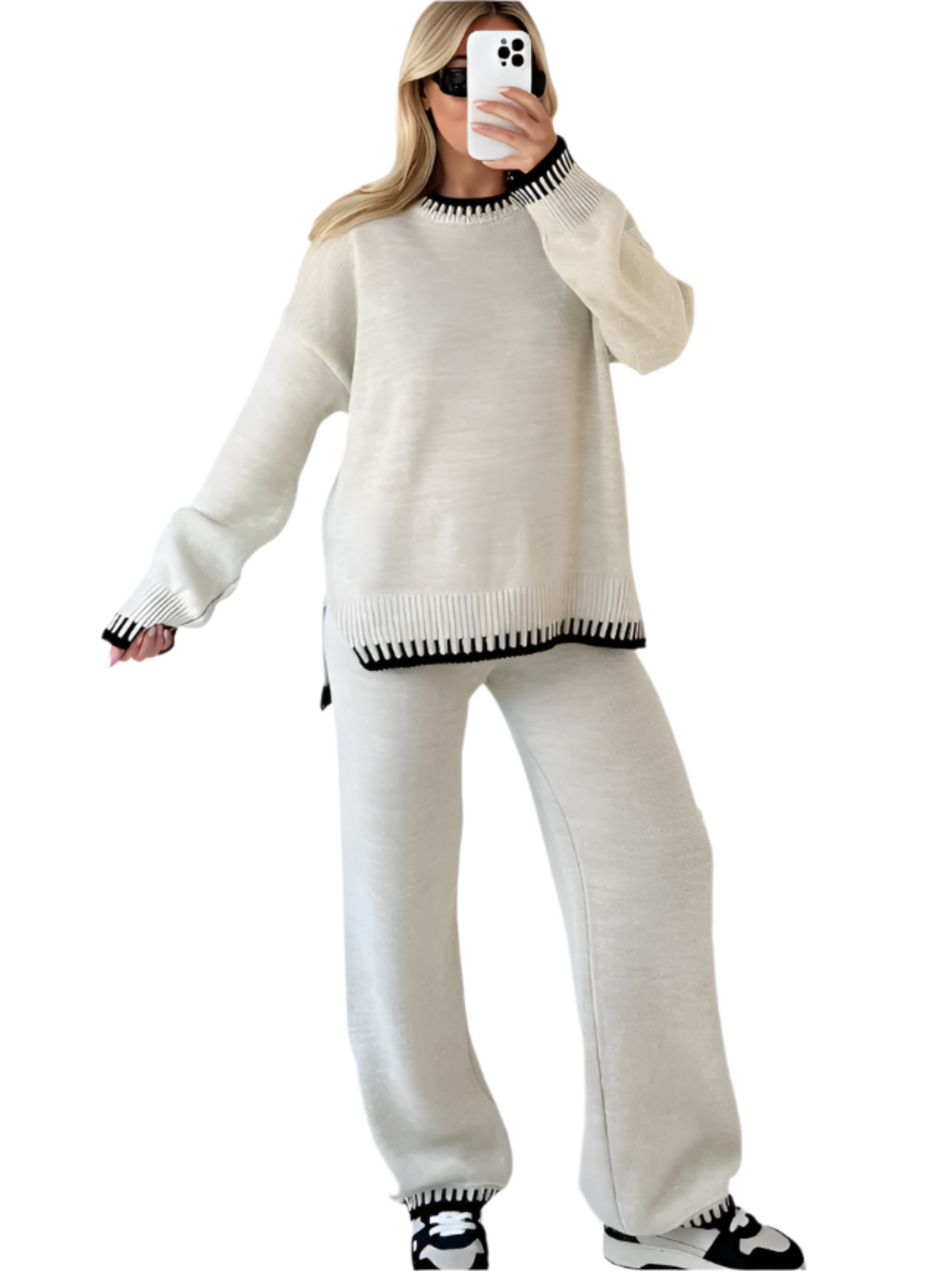 Warm Winter Clothing Set for Ladies - OutfitLondon