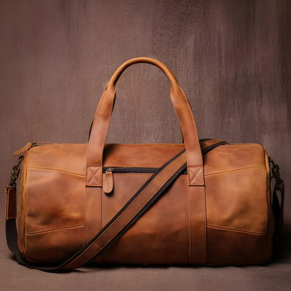 Classic Travel Duffel Bag with Zipper Closure - OutfitLondon