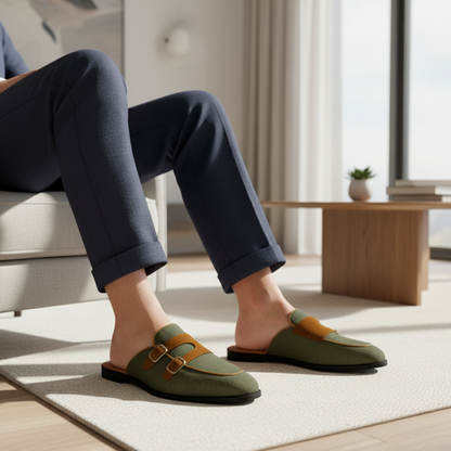 Casual Canvas Slip On Men's Loafers Shoes