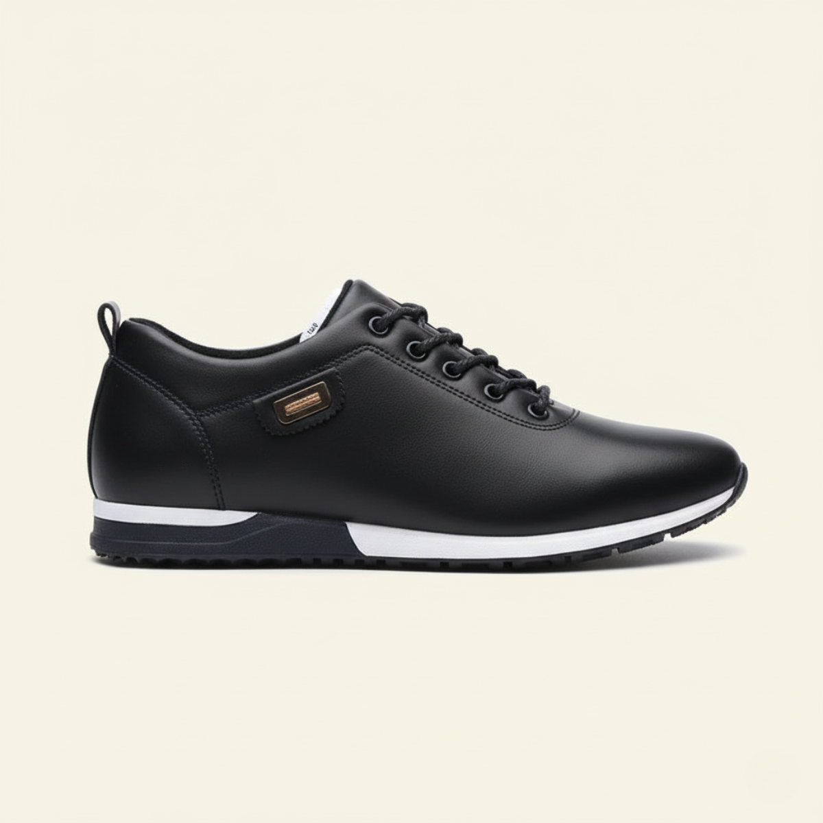 Comfortable Men's Orthopedic Leather Sneakers