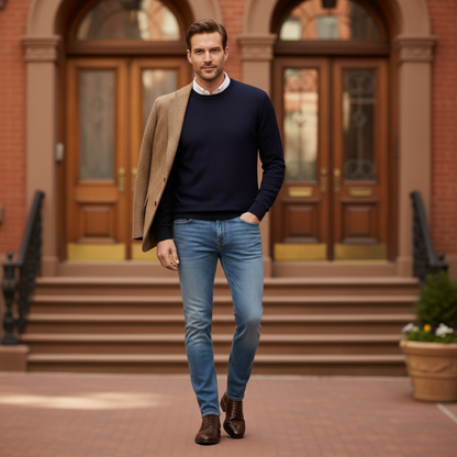 Comfortable Slim Fit Men's Stretch Jeans