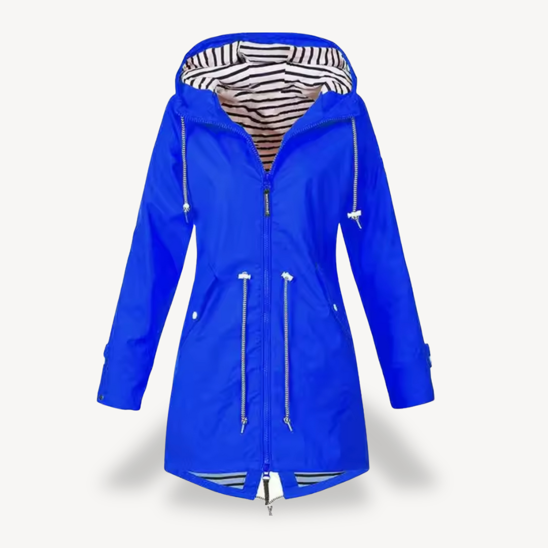 Ladies' Breathable Raincoat with Hood