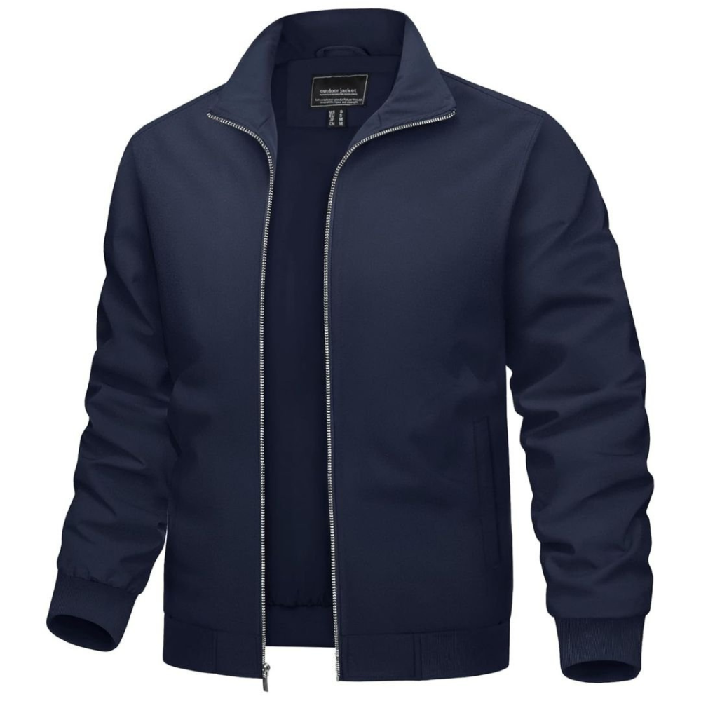 Comfortable Men's Slim Fit Bomber Jacket
