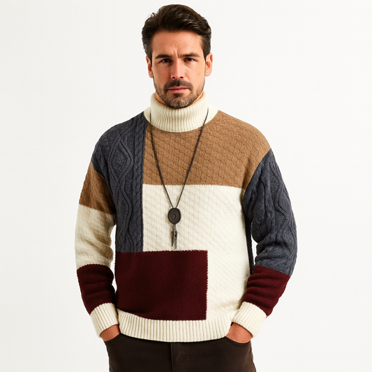 Cozy Men's Crew Neck Jumper - OutfitLondon