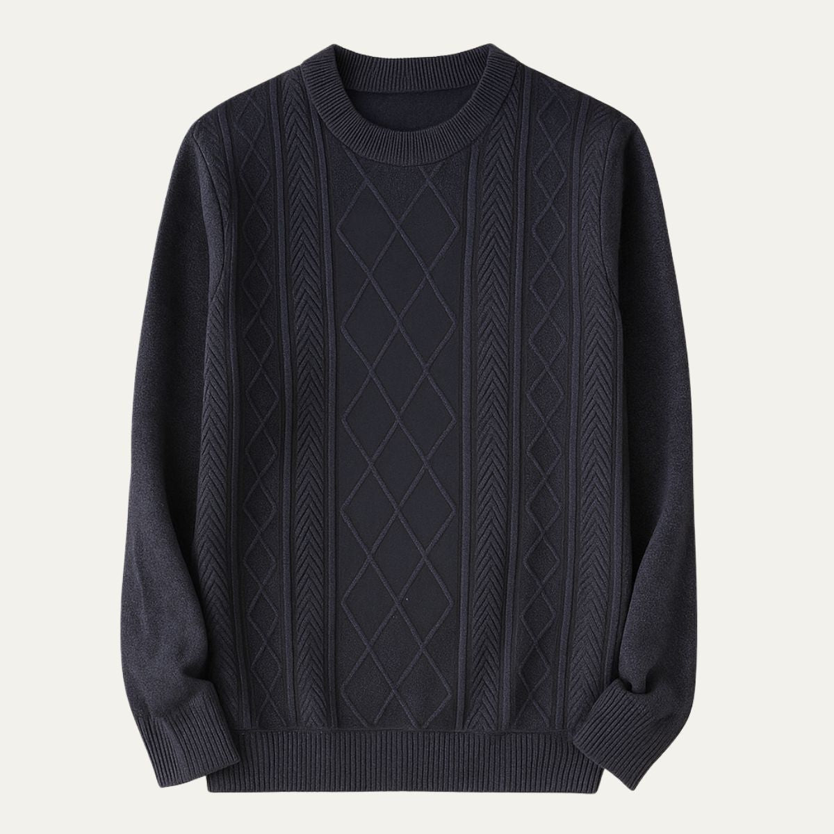 Timeless Men's Crew Neck Sweater - OutfitLondon