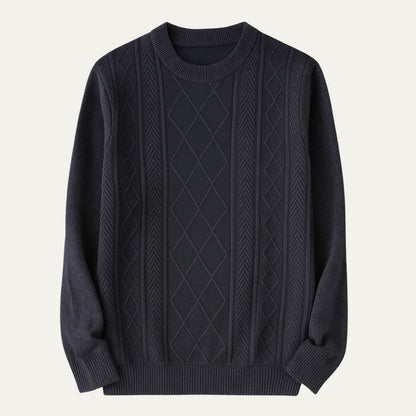 Timeless Men's Crew Neck Sweater - OutfitLondon
