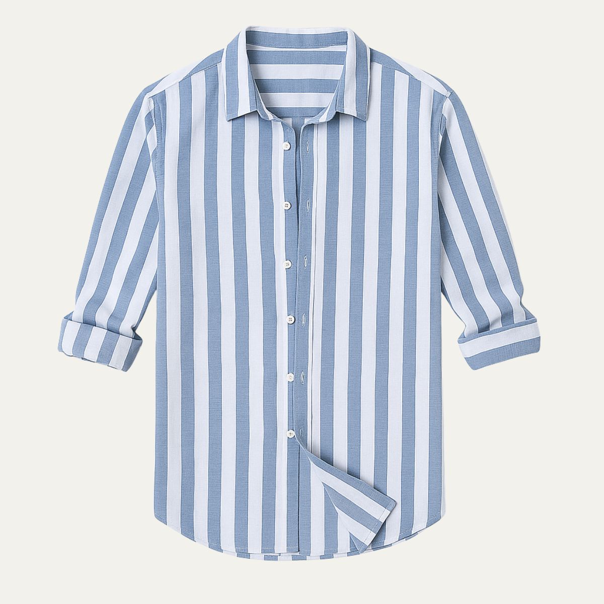 Classic Stripe Men's Casual Shirt