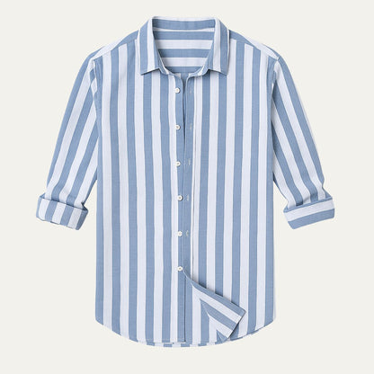 Classic Stripe Men's Casual Shirt