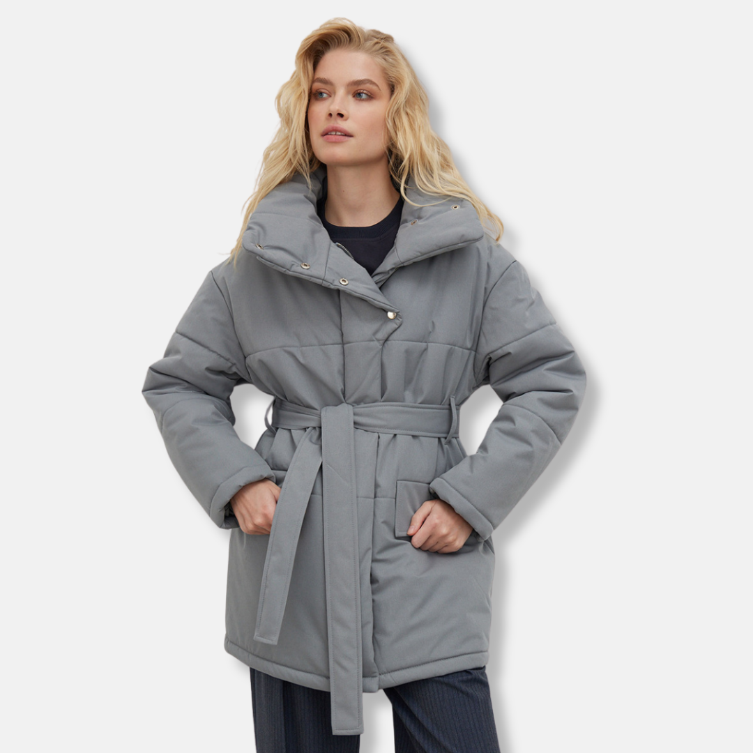 Warm Padded Cotton Coat for Women - OutfitLondon