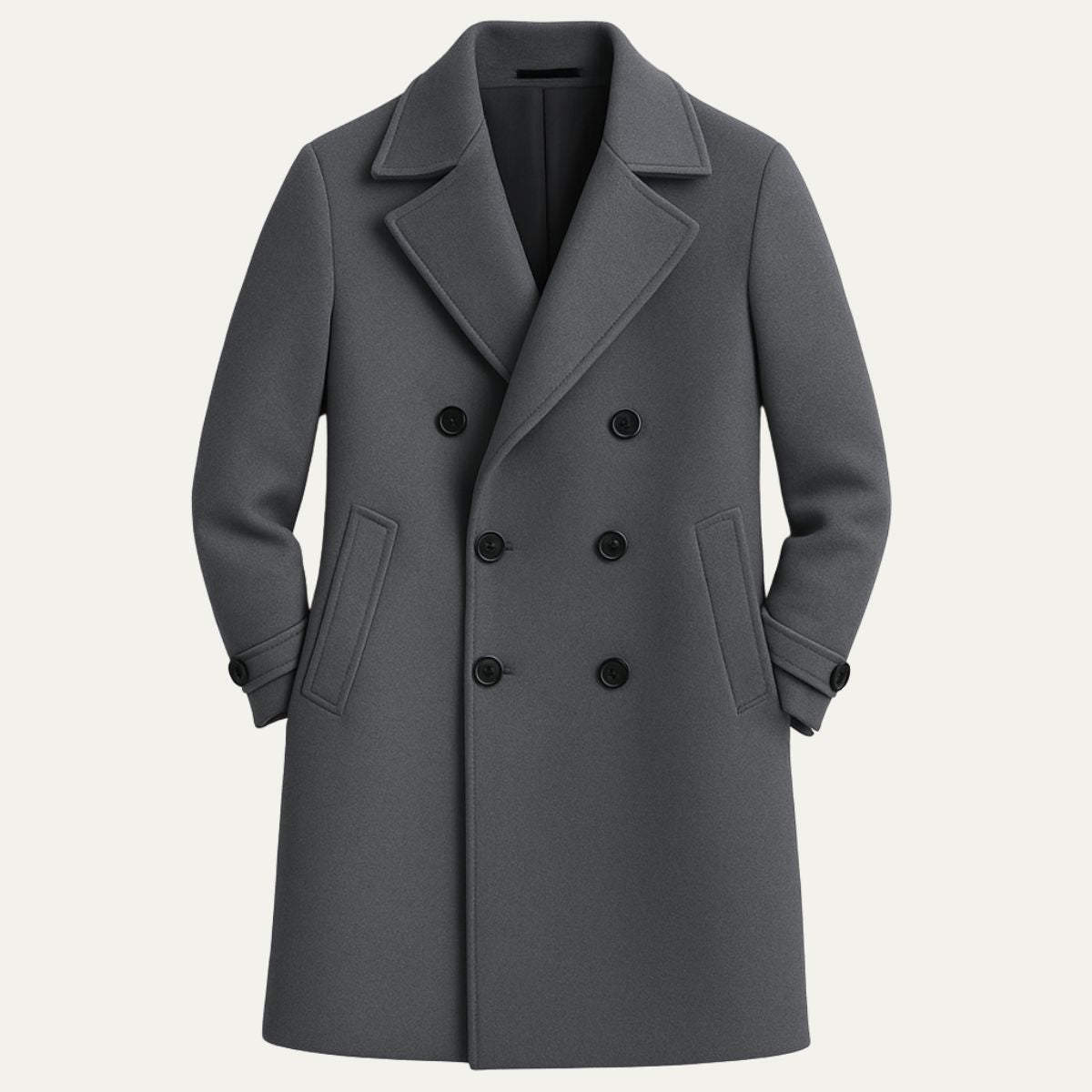 Classic Water Repellent Mens Trench Coat
