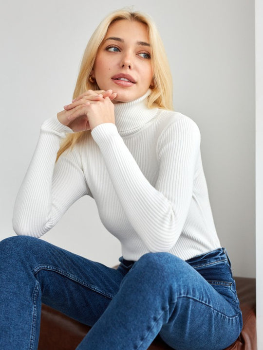 Cozy Ladies' Slim Fit Pullover Sweater - OutfitLondon